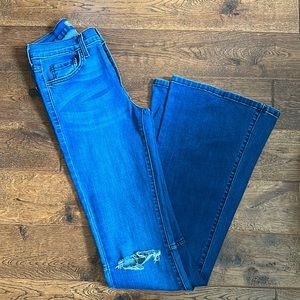 O2 Denim Jean bell-bottoms
